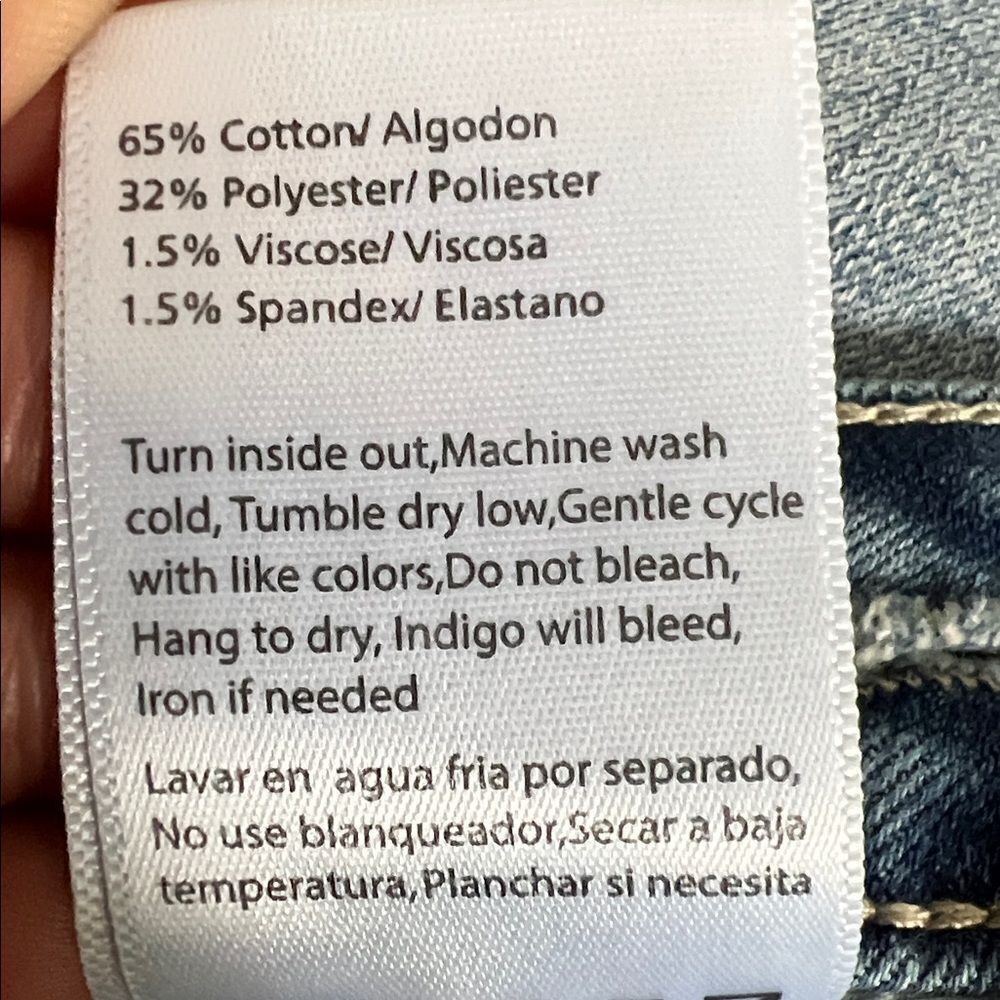 Insane Gene Crossover Button Design Jean Size 5/26 - Picture 12 of 15